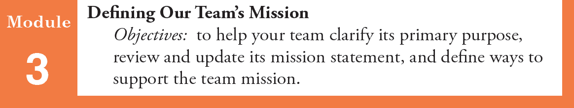 team mission